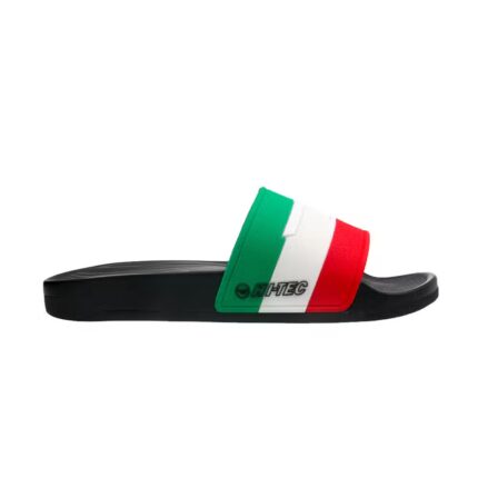 Core Slide Black Beauty-White-First Tee-Fiery Red