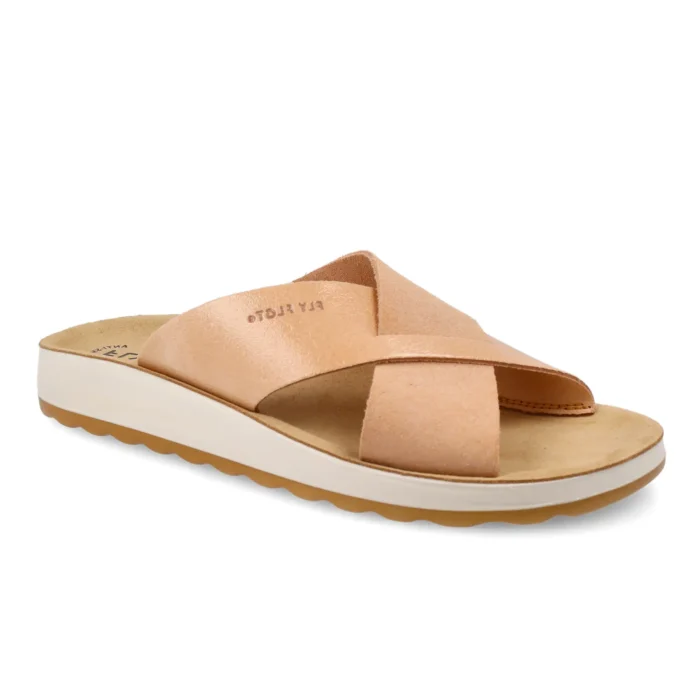 Leather Woman Slipper