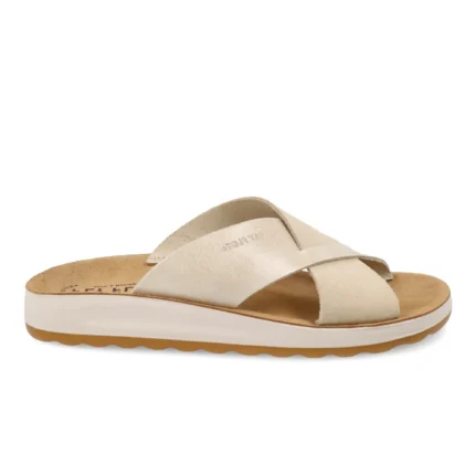 Leather Woman Slipper