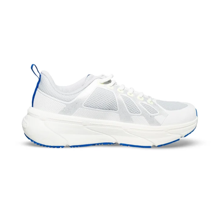 Walking Shoes Milky White/Blue